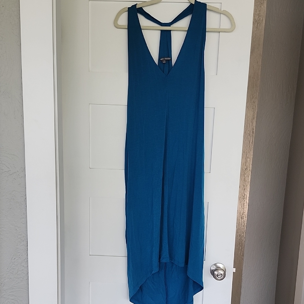 Threads 4 Thought Blue Halter High Low Sundress